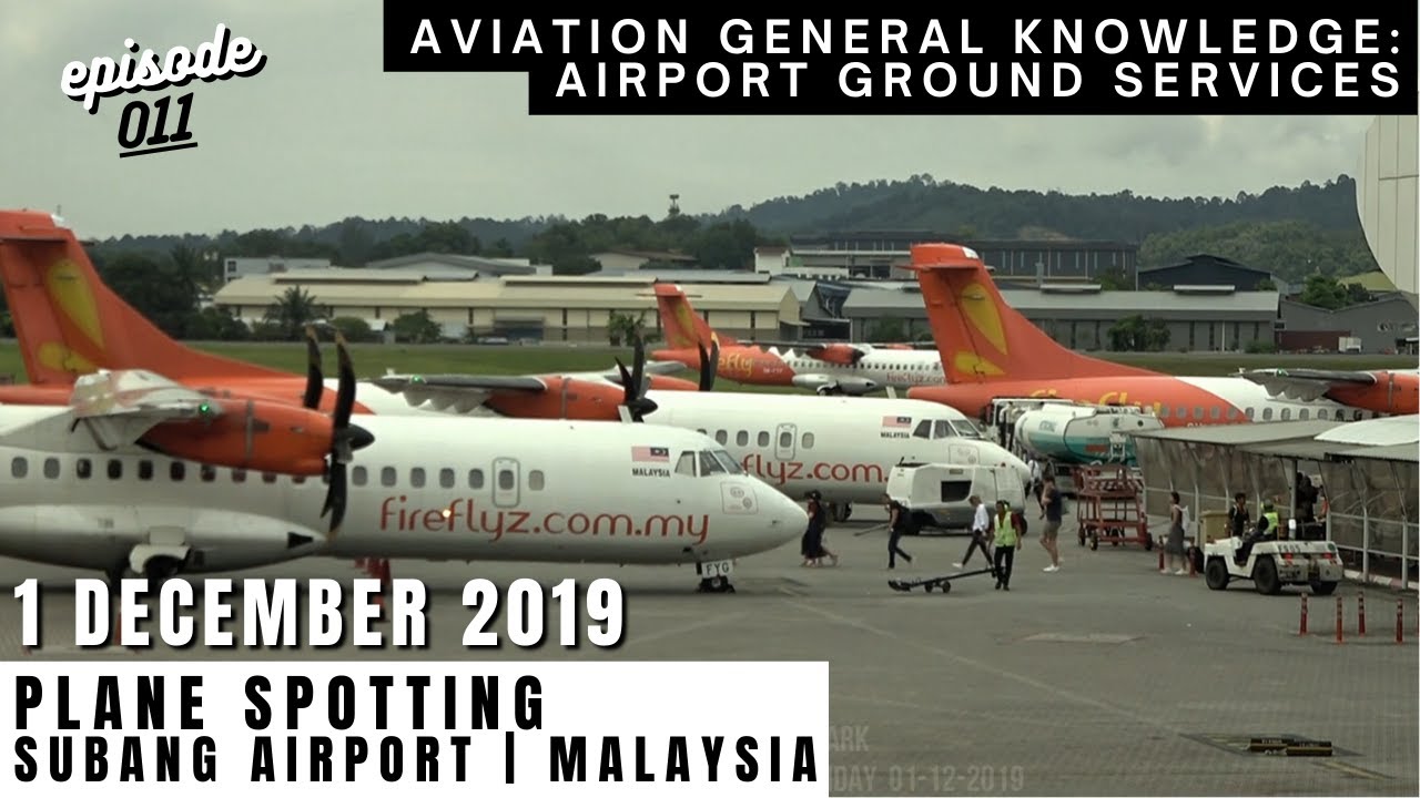 Plane Spotting Firefly ATR 72-500 at Subang Airport, Malaysia - 1 December 2019 - Ep.11