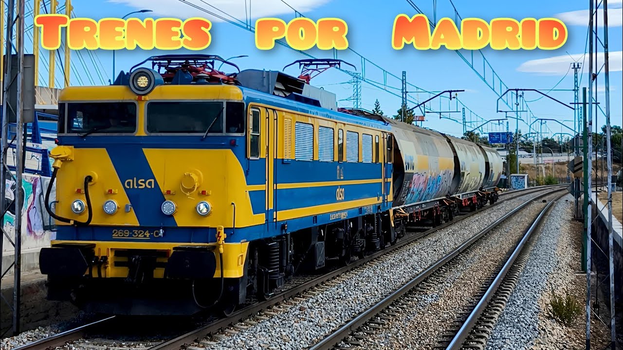 Especial HALLOWEEN 2025 : Trenes variados por Madrid - España . TRAINSPOTTING / TRAINSPOTTER SPAIN  