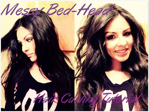 Messy Bed-Head Curls/ Hair Tutorial
