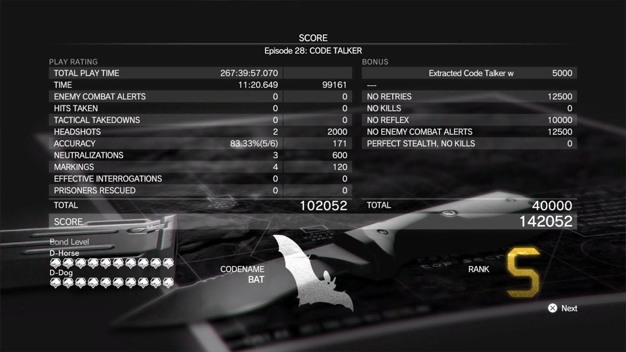 Metal Gear Solid V SRank Walkthrough Mission 28 Code Talker YouTube