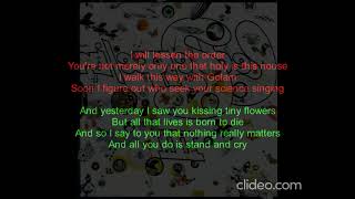 Led Zeppelin III #8 That's The Way (forward lyrics in green)