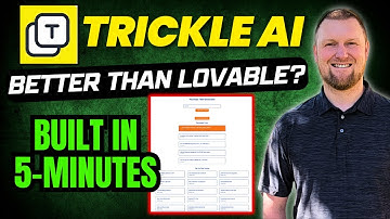 This NEW AI Tool CRUSHES Lovable For App Building (Trickle AI Review)