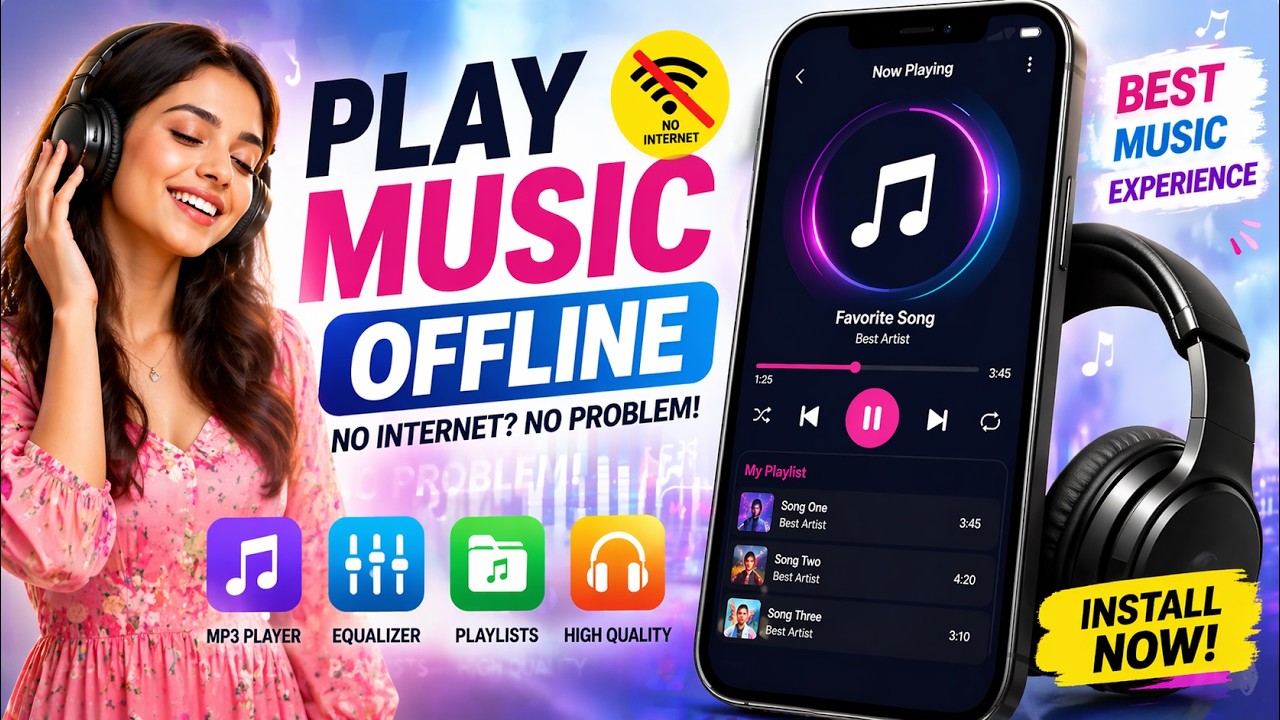 Best Offline Music Player for Android | Play Music Player Offline App ...