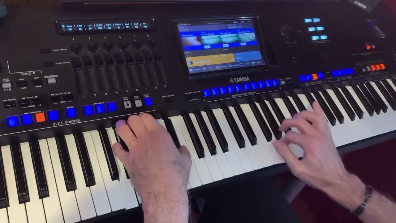 Theme From The Pink Panther on Yamaha Genos by Darren Jones