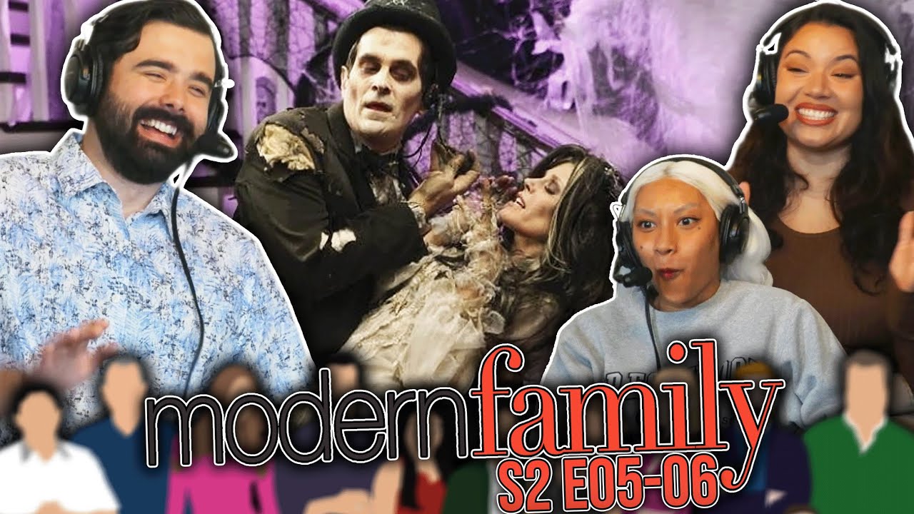 We Watched MODERN FAMILY SEASON 2 EPISODE 5 AND 6 For the FIRST TIME! HALLOWEEN & UNPLUGGED