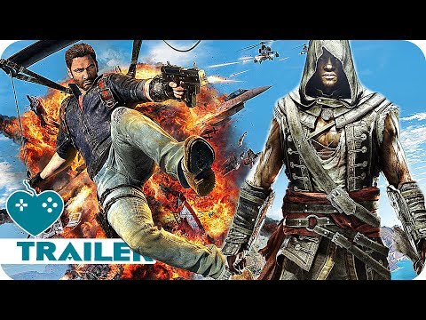 Wideo: Sierpniowe Gratisy PlayStation Plus Obejmują Just Cause 3 I Assassin's Creed: Freedom Cry