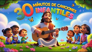 🌈 Canciones Cristianas para Niños Pequeños | Música Infantil que Llena el Corazón de Paz 💖
