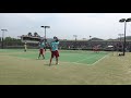 2016年IH ソフトテニス 男子 個人 準々決勝 米吉・飯田（高田商）vs 本倉・上松（岡山理大附）