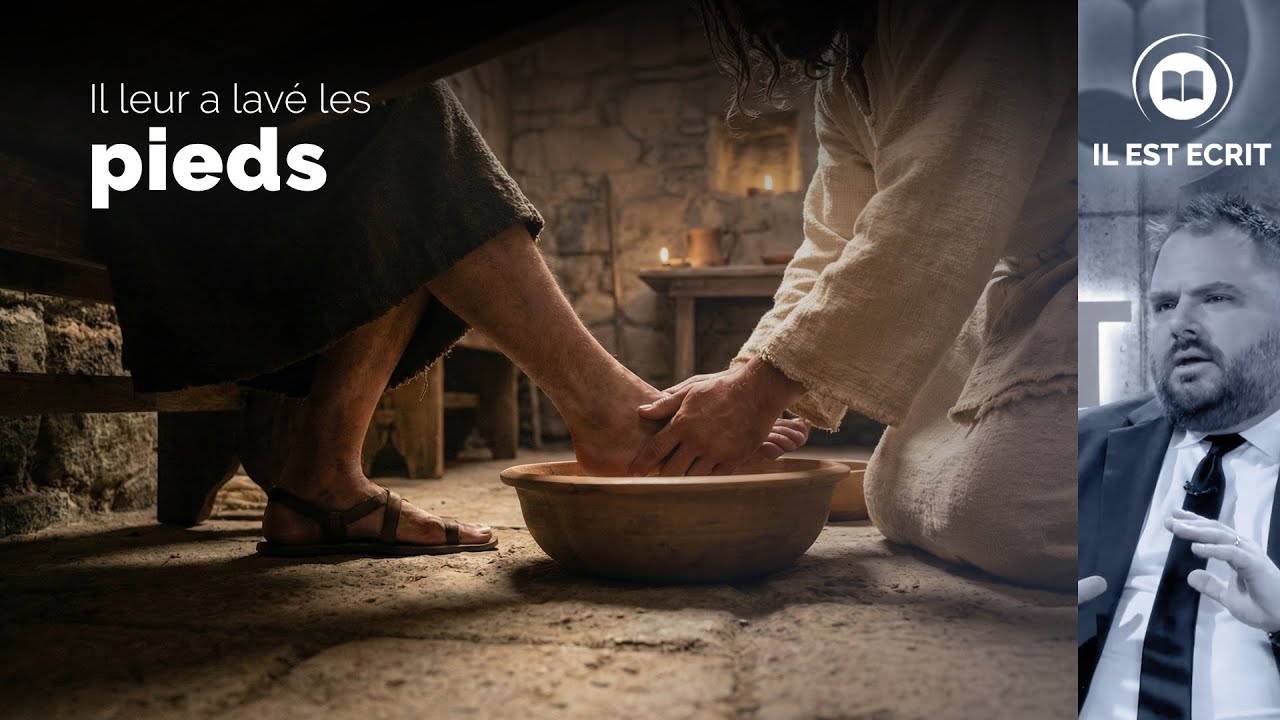 Il leur a lavé les pieds - Il Est Écrit