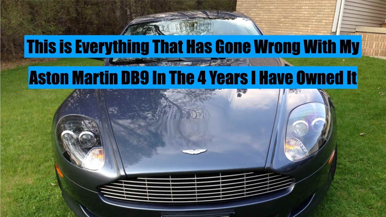 My Aston Martin Db9 4 Year Ownership Experience