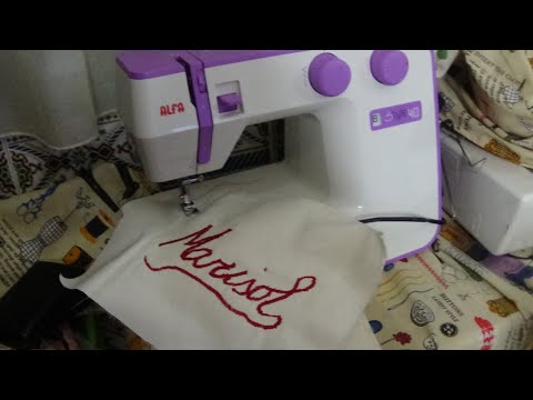 Video: Cómo Bordar En Una Máquina De Coser