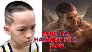 PAQUITO HAIRCUT FOR KIDS