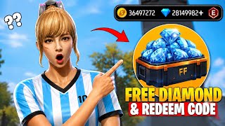 Free Fire Free Diamonds 2026 💎 Free Redeem Code instant in Free Fire Don't Miss These Latest Methods