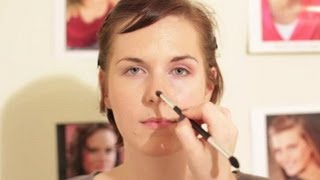 How to Improve a Hook Nose With Makeup : Makeup Techniques Hook Nose Shape