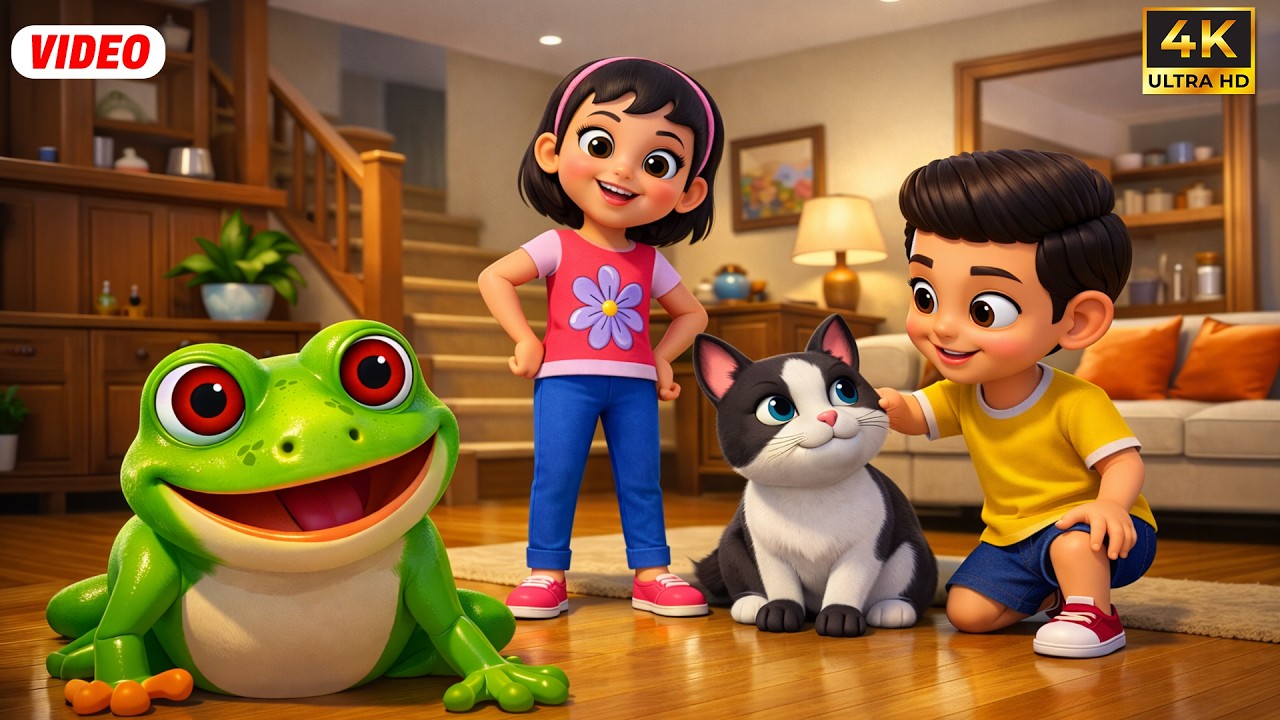 बिल्ली करती म्यांऊ म्यांऊ और मनोरंजन से भरपूर 22 Minutes Non-Stop Hindi Rhymes | Ring Rong Rhymes