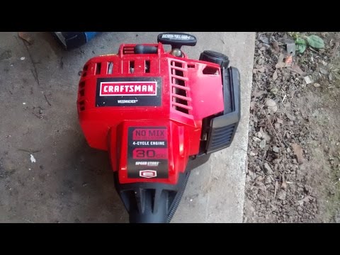 How To Disassemble Your Craftsman Weed Eater to Change the Starter Rope