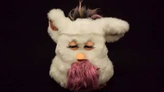 Furby2/ファービー2・ホワイト×ピンク×ブラック・英語版・一部動作