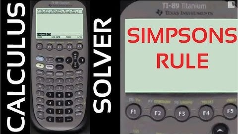 Simpsons Rule Showing All Steps | Every Step Calculus