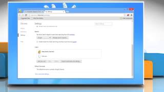 Make Google™ Chrome Default Browser in Windows® 8