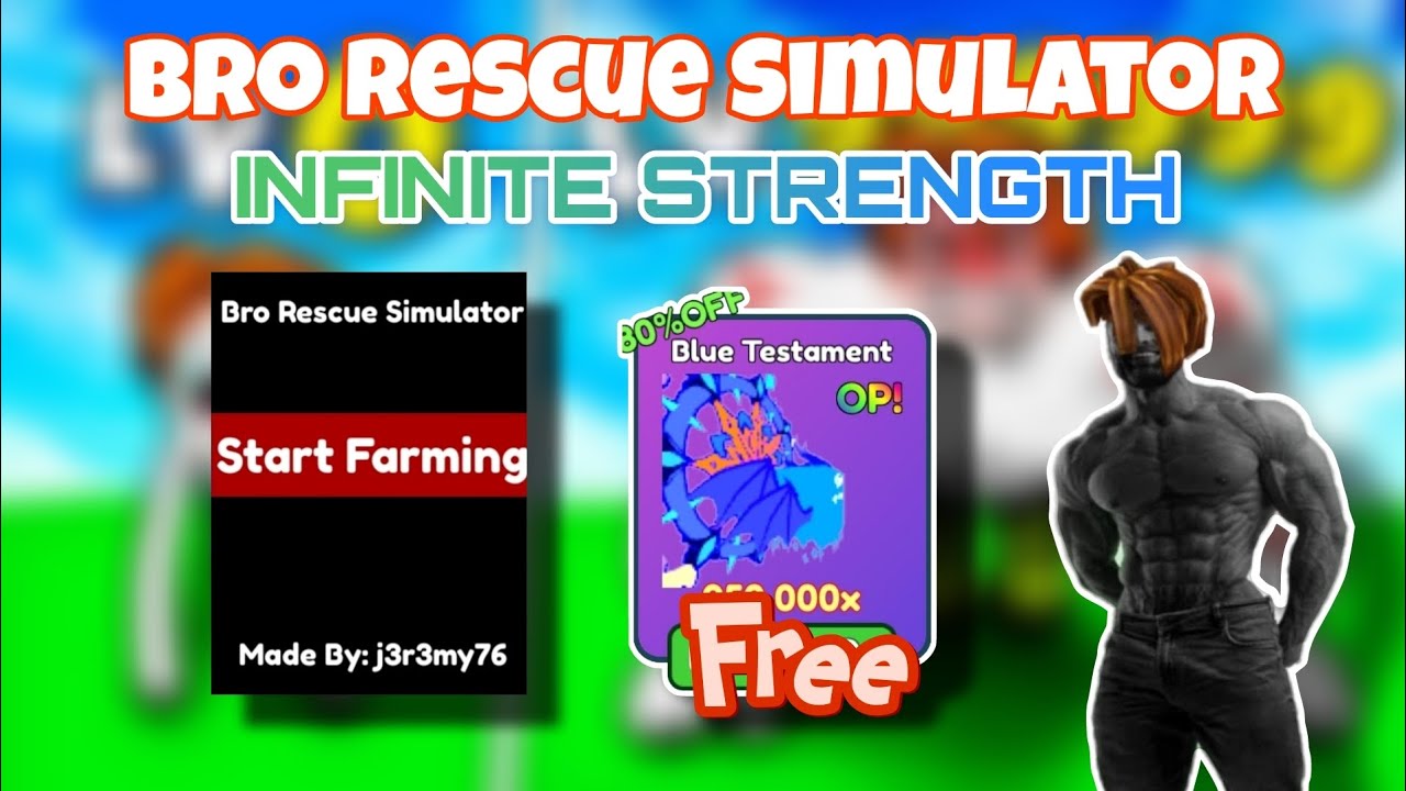 [🎄UGC] Bro Rescue Simulator BEST Script - INFINITE STRENGTH (Roblox ...