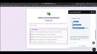 AI Course Enrollment Agent: Turn Student Questions Into Sign-Ups