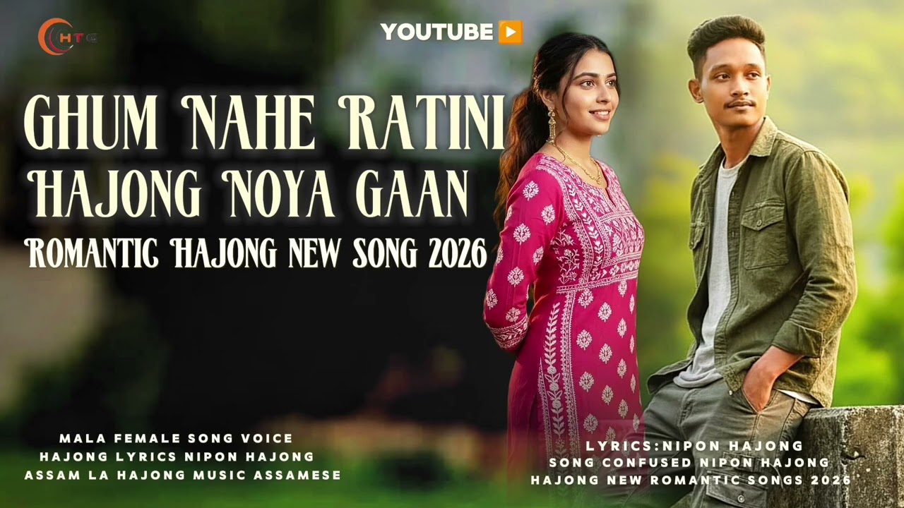 Ghum Nahe Ratira || Noya Hajong Gahen || Romantic Hajong Song 2026 