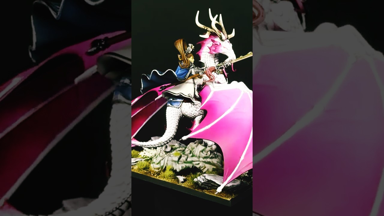 Painting the Grand Cathay Great Spirit Longma from 