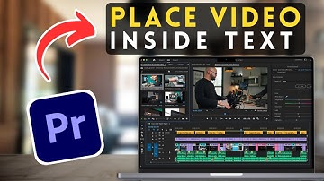How to Place a Video Inside Text in PremierePro | Adobe Tutorial (2025)