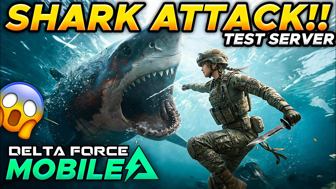 Видео с тестового сервера "Битва с акулой" из нового обновления Delta Force