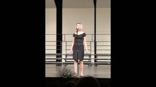 Jazmine Singing Ombra Mai Fu By Serse