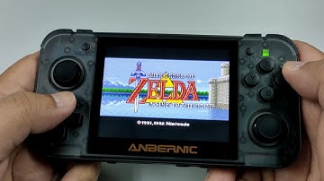 Playing some SNES games on the emulator | RG350