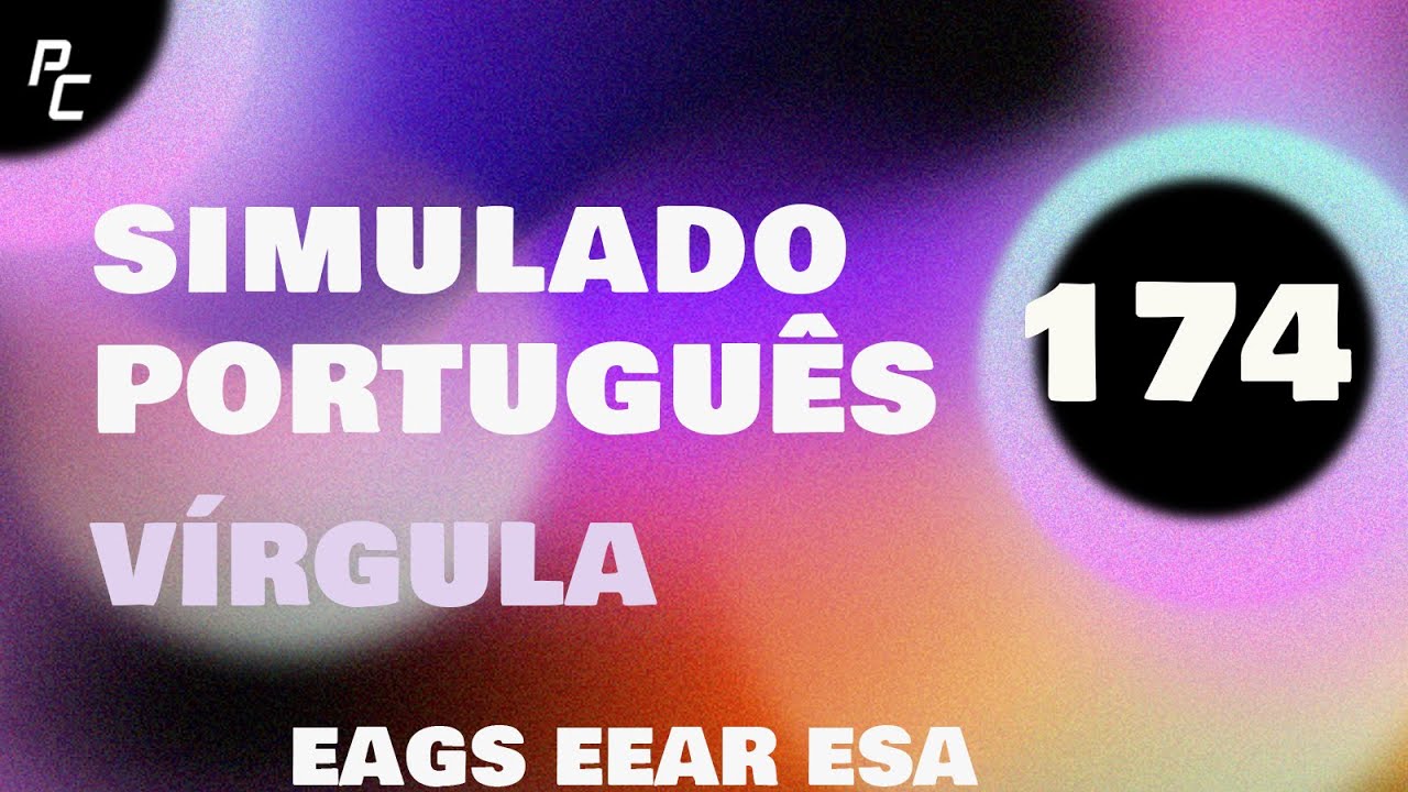 PORTUGUÊS (SIMU 174) VÍRGULA