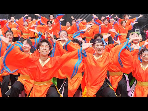 [4K] 京炎 そでふれ！Tacchi　こいや祭り 2022 土曜日 (パン)