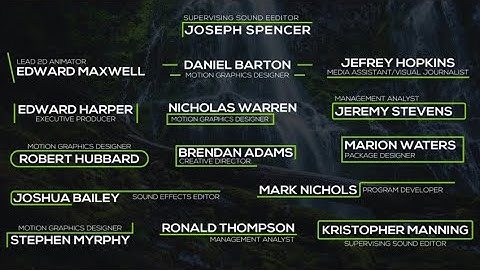 Clean & Simple Lower Thirds Motion Graphics Templates