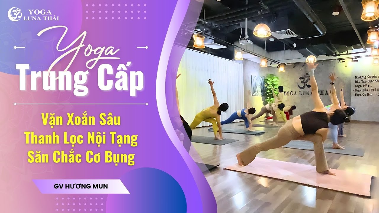 Vặn Xoắn Sâu – Thanh Lọc Nội Tạng & Kích Hoạt Năng Lượng Cơ Thể | HLV Hương Mun