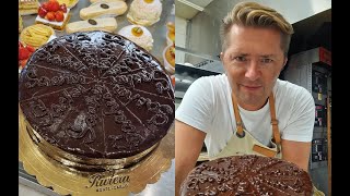 Знаменитый австрийский торт Захер ( Sachertorte ) от Шеф-кондитер Александр Селезнёв Монако / МК
