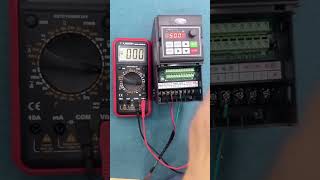 How to Test a VFD Under Power – Live Voltage Measurement Guide #powersource #battery#vfd