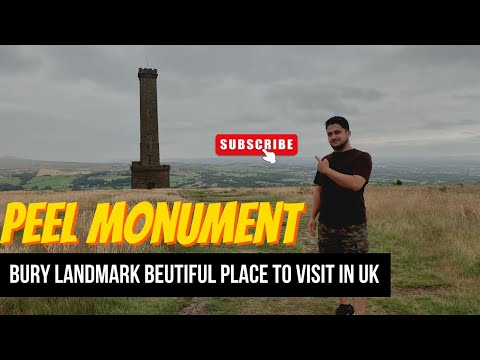 Peel Monument | Peel Tower and Holcombe Hill | Travel Vlog