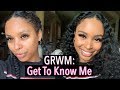 GRWM: Marriage? More kids? Starting Youtube? Goals? | FULL GLAM & BRAIDOUT