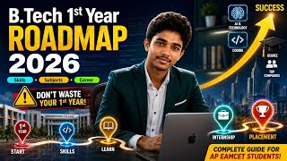 DON'T WASTE Your B.Tech 1st Year! 😱 Complete Roadmap for Engineering Students 2026 |  Must Watch! 📉