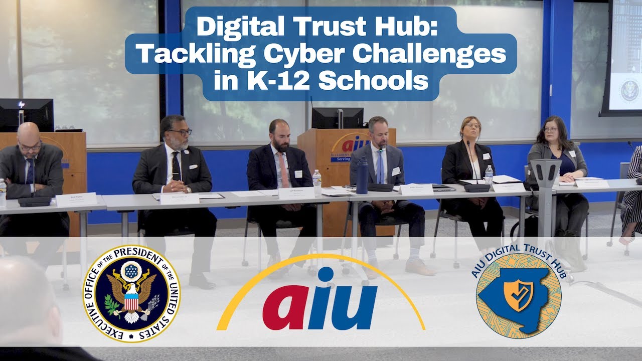 Digital Trust Hub: Tackling Cyber Challenges in K-12 Schools - YouTube