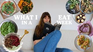 WHAT I EAT IN A WEEK as a nutritionist to feel my best/spring meals & living alone/