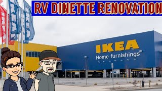 RV Dinette Renovation / IKEA