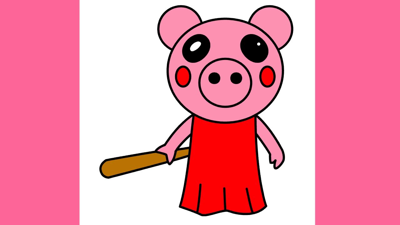 roblox drawing piggy images roblox