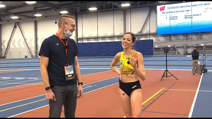 Natosha Rogers After Running a Solo 15:20 Indoor 5...