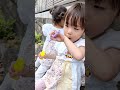 3歳双子 しゃぼん玉にハマった！ #双子 #育児 #成長記録