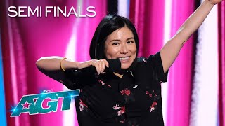 Aiko Tanaka Delivers Funny and Relatable Stand-Up Comedy | AGT 2022 screenshot 5