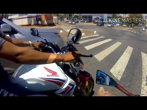 Dando um jet com as duas cb hrc (tricolor)