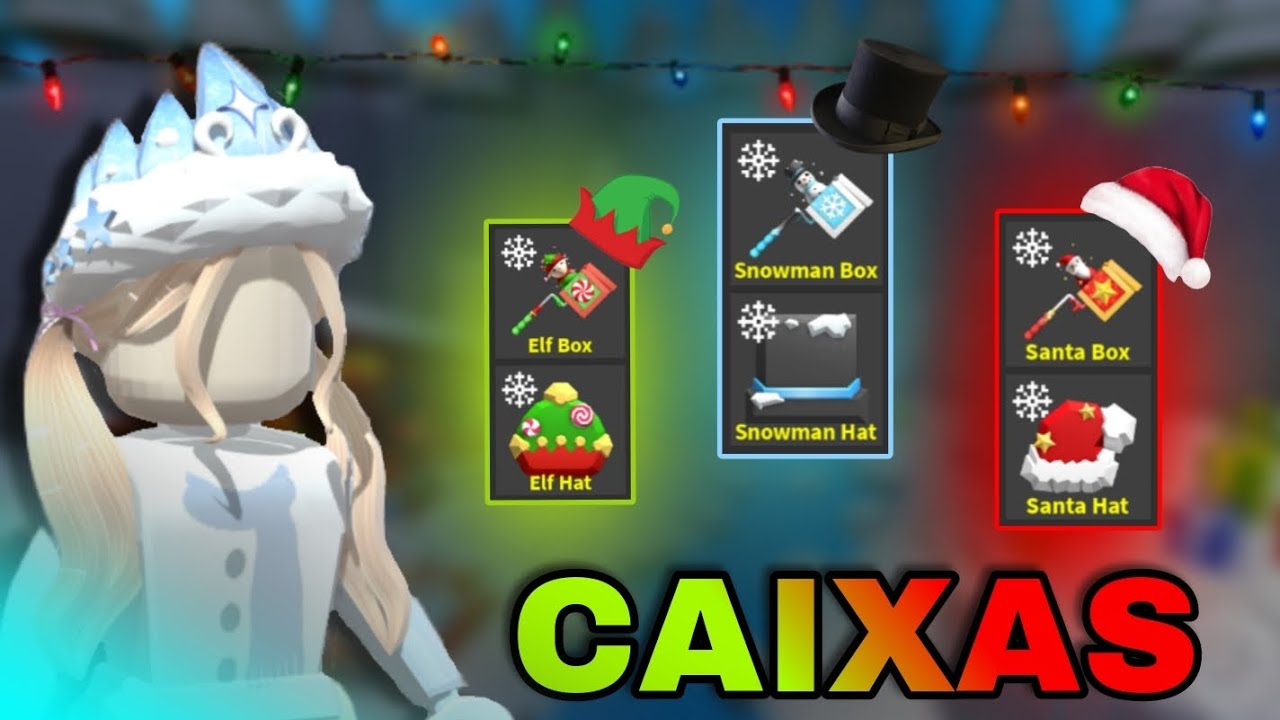 TESTANDO O TRIO DE CAIXAS DE NATAL | ROBLOX | (FLEE THE FACILLITY) |