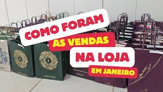 COMO FORAM AS VENDAS DE JANEIRO?